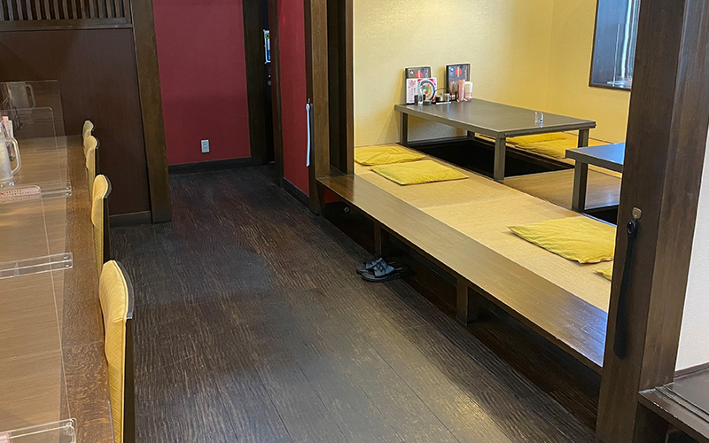 店内・お座敷