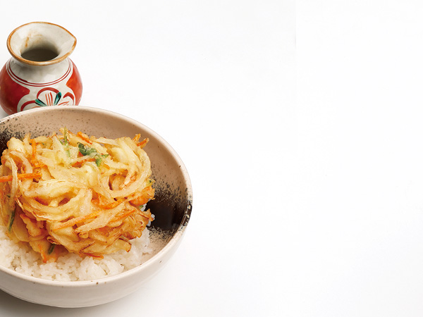 かきあげ丼ミニ