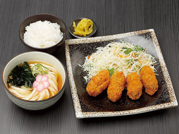 カキフライ定食
