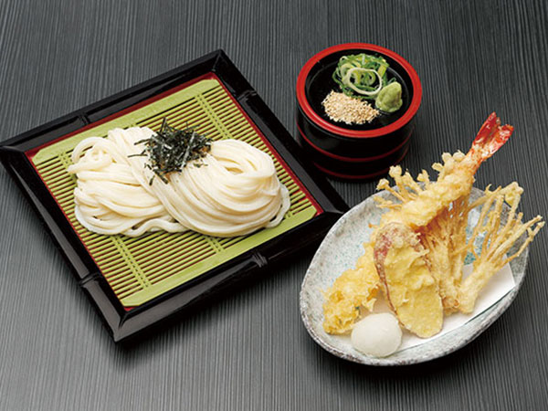 天麩羅ざるうどん
